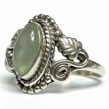 Load image into Gallery viewer, Aquamarine Sterling Silver ring