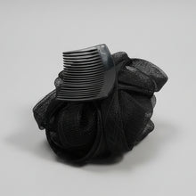 Load image into Gallery viewer, Stunning Black Fascinator. FS142