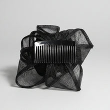 Load image into Gallery viewer, Stunning Black Fascinator FS184