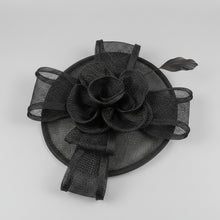 Load image into Gallery viewer, Stunning Black Fascinator FS191