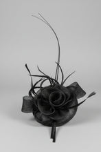 Load image into Gallery viewer, Stunning Black Fascinator FS212