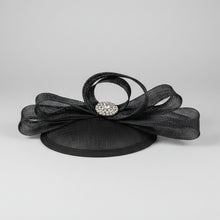 Load image into Gallery viewer, Stunning Black Fascinator FS216