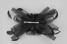 Load image into Gallery viewer, Stunning Black Stacey fascinator. FS001