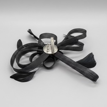 Load image into Gallery viewer, Stunning Black Fascinator FS186