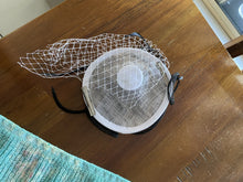 Load image into Gallery viewer, Stunning White & Black Fascinator FS224