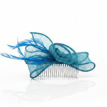 Load image into Gallery viewer, Stunning Blue fascinator. FS030