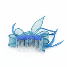 Load image into Gallery viewer, Stunning Blue fascinator. FS030