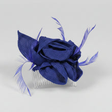 Load image into Gallery viewer, Stunning Blue Fascinator. FS087