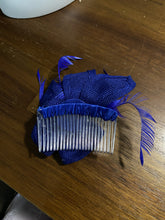 Load image into Gallery viewer, Stunning Blue Fascinator. FS087