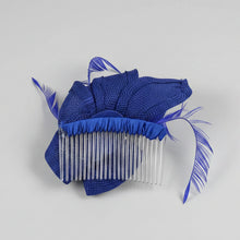 Load image into Gallery viewer, Stunning Blue Fascinator. FS087