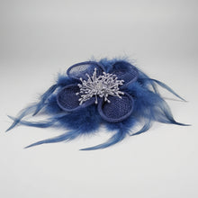 Load image into Gallery viewer, Stunning Blue Fascinator. FS098