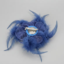 Load image into Gallery viewer, Stunning Blue Fascinator. FS098