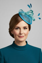 Load image into Gallery viewer, Stunning Blue Fascinator. FS106