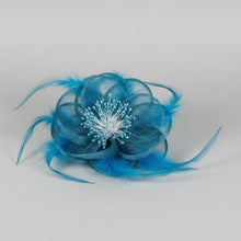Load image into Gallery viewer, Stunning Blue Fascinator. FS109