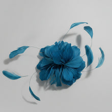 Load image into Gallery viewer, Stunning Blue Fascinator. FS115
