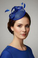 Load image into Gallery viewer, Stunning Blue Fascinator FS155