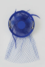 Load image into Gallery viewer, Stunning Blue Fascinator FS156