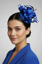Load image into Gallery viewer, Stunning Blue Fascinator FS166