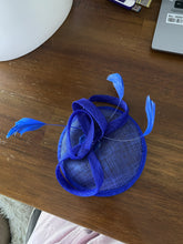 Load image into Gallery viewer, Stunning Blue Fascinator FS155