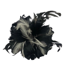 Load image into Gallery viewer, Stunning Black & Ivory Feather Suncatcher (FS086)