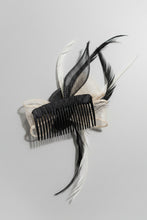 Load image into Gallery viewer, Stunning Cream & Black Fascinator FS174