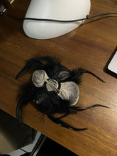 Load image into Gallery viewer, Stunning Cream & Black Fascinator FS178