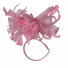 Load image into Gallery viewer, Stunning Pink Stacey Fascinator (FS117)