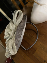 Load image into Gallery viewer, Stunning Grey Fascinator FS130