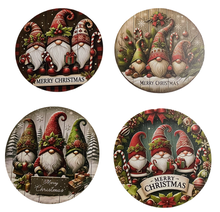Load image into Gallery viewer, Gnome Wooden Coasters (4-Pack) CS43