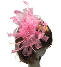 Load image into Gallery viewer, Stunning Pink Stacey Fascinator (FS117)