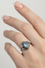 Load image into Gallery viewer, Moonstone Sterling Silver ring size 5, 10, 13, 13 BR064
