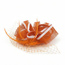 Load image into Gallery viewer, Stunning Orange fascinator. FS013