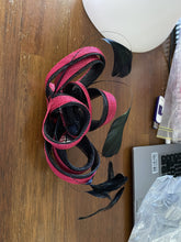 Load image into Gallery viewer, Stunning Pink & Black Fascinator FS150