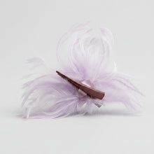 Load image into Gallery viewer, Stunning Purple Feather Fascinator FS198