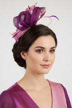 Load image into Gallery viewer, Stunning Purple & Pink Fascinator FS196