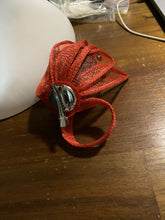 Load image into Gallery viewer, Stunning Red & Black Fascinator. FS067