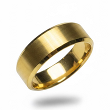 Load image into Gallery viewer, Stainless Steel Gold ring. sizes 6, 7, 10, 12 RW21