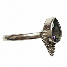 Load image into Gallery viewer, Sterling Silver Mystic Topaz gemstone ring. Size 3, 4, 5, 7, 8, 10, 11. BR032