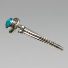 Load image into Gallery viewer, Turquoise sterling silver ring size 13 BR1
