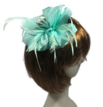 Load image into Gallery viewer, Stunning Green Feather Fascinator (FS078)