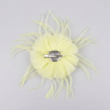 Load image into Gallery viewer, Stunning Yellow Fascinator FS200