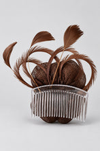 Load image into Gallery viewer, FS021 Stunning Brown fascinator