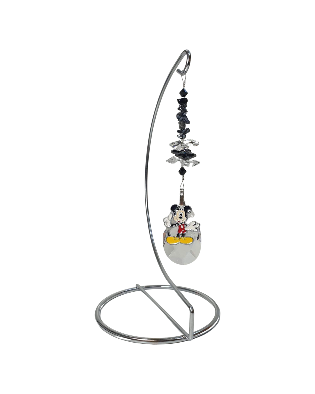 Mickey Mouse crystal suncatcher on large stand