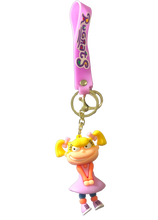 Load image into Gallery viewer, Rugrats - Angelica Pickles keyring. Buy any 2 keyrings for $20 (CK152)
