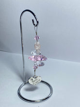 Load image into Gallery viewer, Best Friend crystal &amp; citrine gemstone suncatcher on a small stand  SH91
