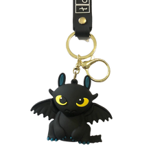 Load image into Gallery viewer, Toothless - How to Train a Dragon keyring. It will look great on your keys or bag. Buy any 2 keyrings for $20 (CK155)
