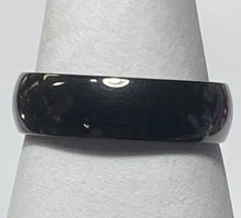 Load image into Gallery viewer, Stainless Steel - Black ring.  Sizes  5.5, 7, 8, 9, 10, 11.  RW255
