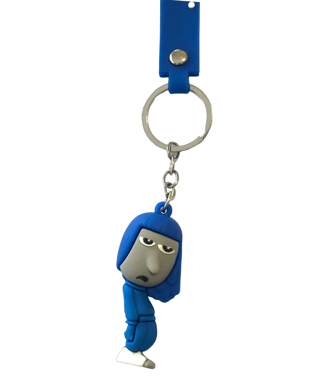 Inside Out - Ennui keyring. Buy any 2 keyrings for $20 (CK171)