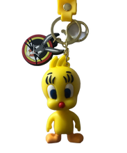 Load image into Gallery viewer, Tweety Bird - Disney keyring.      Buy any 2 keyrings for $20
