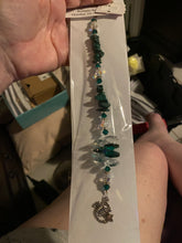 Load image into Gallery viewer, Zodiac Scorpio Crystal Suncatcher decorated with garnet gemstones CH187
